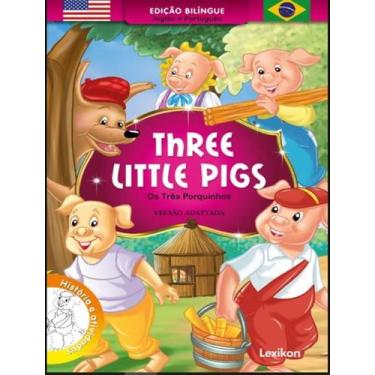 Imagem de Livro - Tres Porquinhos- Three Little Pigs, Os - LEXIKON, 0, 16 x 23