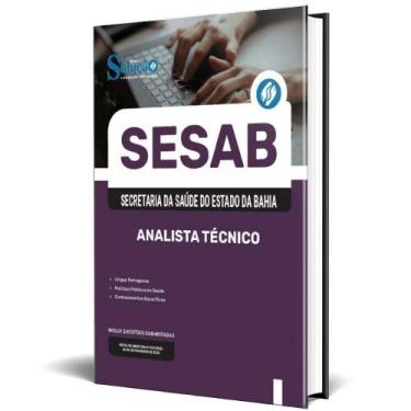 Imagem de Apostila Sesab Temporários 2025 - Analista Técnico - Editora Solucao