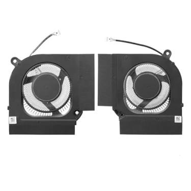 Imagem de Laptop CPU GPU FAN Para ACER Nitro 5 N22C1 AN515-58 AN515-46 DC12V 1.00A 4PIN Preto Novo