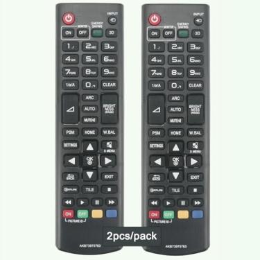 Imagem de  Controle remoto de substituição AKB73975763, controle remoto universal adequado para LG LCD LED UHD QLED Mini LED Smart TVs
