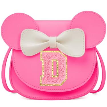Imagem de OYLOLA Presentes de aniversário para meninas de 3, 4, 5, 6, 7 e 8 anos, bolsa infantil para meninas pequenas, presente para meninas, Rosa