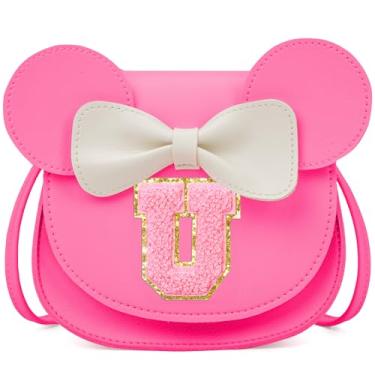 Imagem de OYLOLA Presentes de aniversário para meninas de 3, 4, 5, 6, 7 e 8 anos, bolsa infantil para meninas pequenas, presente para meninas, Rosa - rosa
