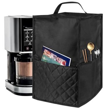 Imagem de Linkidea Capa para liquidificador, capa de liquidificador portátil com alça de mão, capa de liquidificador isolada com compartimento para uso doméstico de cozinha, compatível com Ninja NC501, NC301,