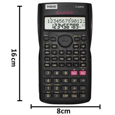 Imagem de Calculadora Cientifica 12 Digitos 240 Funçoes V-82Ms Vighs
