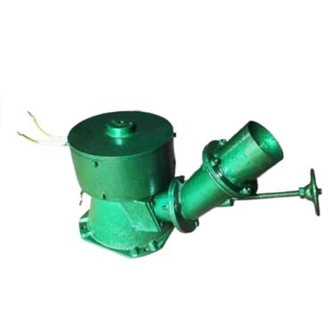 Imagem de HUIZHITENGDA Gerador de turbina hidrelétrica micro -hidrelétrica de 500W, gerador de roda de água hidrelétrica de impacto oblíquo para geração de iluminação ao ar livre (220V)