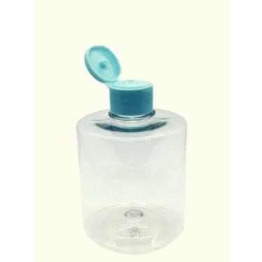 Imagem de 10 Frascos Pet 350ml C/ Tampa Flip Top 28/410 - RCO Essências, Azul be