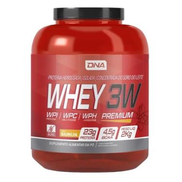 Imagem de Whey 3W 2kg Sabor Baunilha- Dna Suplementos