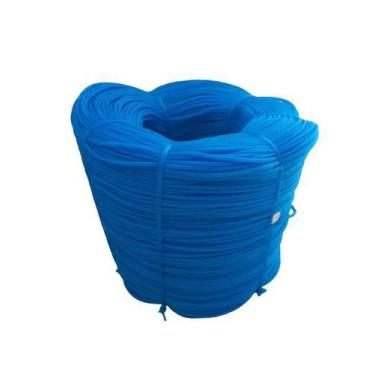 Imagem de Cabo Trançado Monofilamento 03mm Azul Pesca Rolo Com 3kg - king