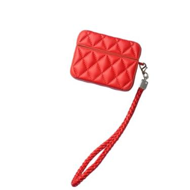 Imagem de Capa de fone de ouvido para AirPods Pro, elegante capa de silicone macio, capa protetora para AirPods Pro, capa protetora para fones de ouvido + cordão verde 1