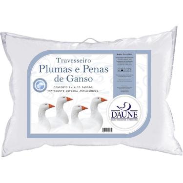Imagem de Travesseiro De 50% Plumas + 50% Penas Ganso Daune 50x70cm