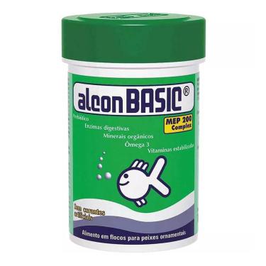 Imagem de Ração Em Flocos Para Peixes Ornamentais Alcon Basic - 50G