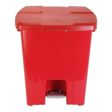 Imagem de Cesto Quadrado Lixeira De 30 Litros Da Jsn Vermelho