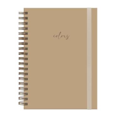 Imagem de Caderno Colegial Plus Solid Colors Nude 12 Matérias