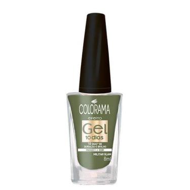 Imagem de Colorama Esmalte Gel Militar Glam