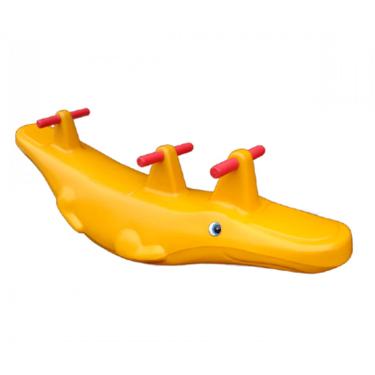 Imagem de Gangorra Crocodilo Azul