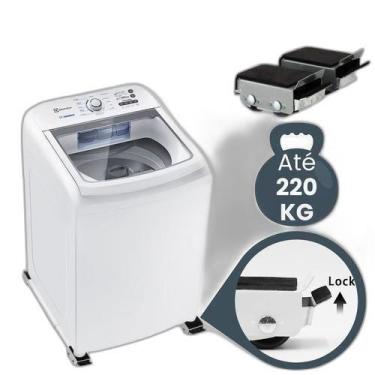 Imagem de Suporte Rodinhas Ajustável para Geladeira/Fogão 200kg - Shopbr