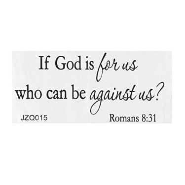 Imagem de Adesivo citação lema adesivo de parede auto adesivo material de pvc decoração de cor de cor para quarto para quarto 60x27cm