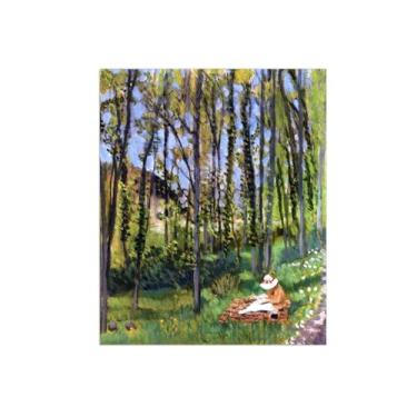 Imagem de Hneri Matisese Famosa Impressão em Tela - Imagens para Sala de Estar - Pintura de Arte de Parede Moderna - Reprodução 20x25cm8x10in Sem Moldura