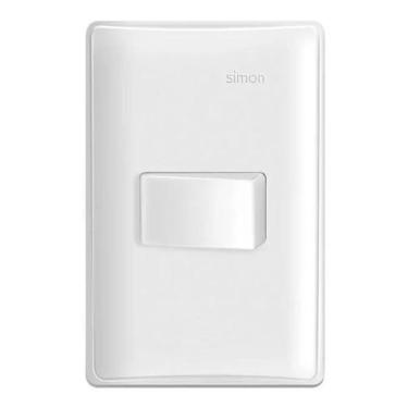 Imagem de Conjunto 4x2 1 Interruptor Paralelo Branco 19933-30 - Simon