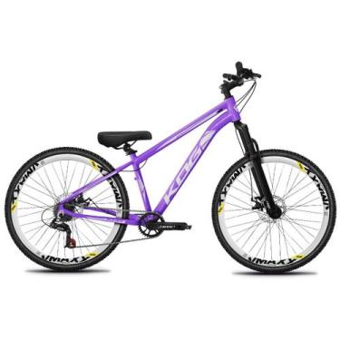 Imagem de Bicicleta Aro 29 KOG 1X7 Tipo Freeride Viking Hupi Gios, Lilas brilho,