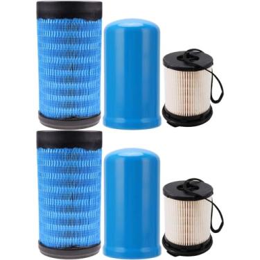 Imagem de 119959 119965 119955 Kit de troca de óleo PM compatível com Thermo King S600 TK Precedent Yanmar Engines Kit de elementos de filtro de combustível substitui S700, S600M, C600M, S-610M, S600, C600