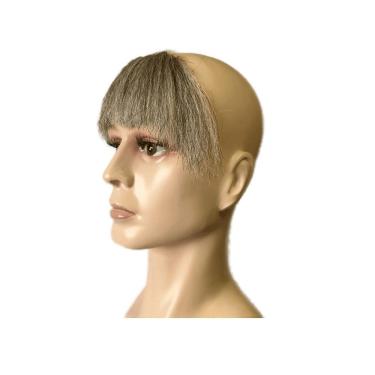 Imagem de Prótese Capilar Aplique Franja Curta Sintética Grisalho