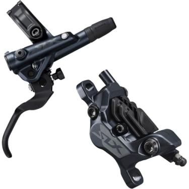 Imagem de SHIMANO SLX BL-M7100/BR-M7120 Freio e alavanca de disco – frontal, hidráulico, suporte postal, 4 pistões, preto