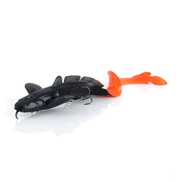 Imagem de Savage Gear US-SG 3D Burbot Ribbontail Afunilamento, Black/Orange, 14"