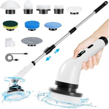 Imagem de Esfregão Elétrico 9x1 Mop - Limpeza Profunda e Eficiente para Pisos e Superfícies