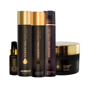 Imagem de Kit Sebastian Professional Dark Oil - 5 Produtos