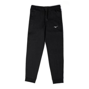 Imagem de Calça Infantil Mizuno Soft Jogger Jr, Preto, 6