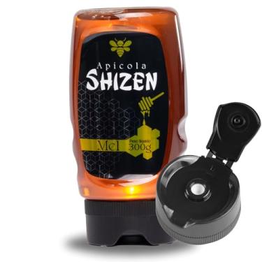 Imagem de Mel Puro Apícola Shizen 300g – Embalagem com Válvula Corta-Pingo Inteligente Inovadora Anti-Gotejamento Praticidade Sem Desperdício 100% Puro Natural Premium Produção Sustentável Direto da Colmeia