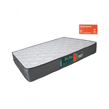 Imagem de Colchão Espuma Viúva Becflex Titan Diamond D80 kg/m³ 22 cm altura. Semi-ortopédico. 1,28 x 1,88 x 0,22.