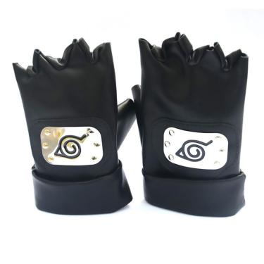 Imagem de Luvas De Couro Anime Naruto preto