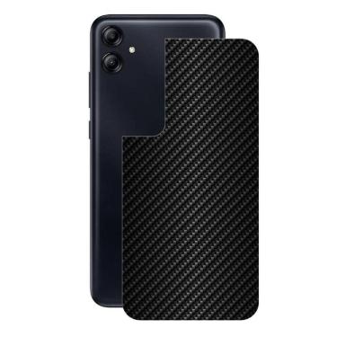 Imagem de Película Galaxy A04E - Traseira Fibra Carbono Preta -Gshield