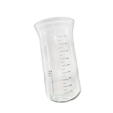 Imagem de Ioensy Pote para iniciantes, suprimentos para panificação, acessórios para ferramentas reutilizáveis, recipiente para copo, copo medidor de vidro para