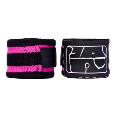 Imagem de Faixas Elásticas，Bandagem elástica com fecho de contato e alça para o polegar, bandagem de proteção para mãos e pulsos, bandagem de boxe