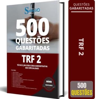 Imagem de Caderno Questões Trf 2 2024 Técnico Judiciário Área - Editora Solucao