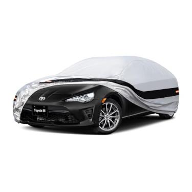Imagem de Holthly Capa de carro de 10 camadas personalizada para BRZ (2012-2025)/Toyota 86 (2012-2021), à prova d'água para todos os climas para automóveis, cobertura completa ao ar livre proteção solar poeira
