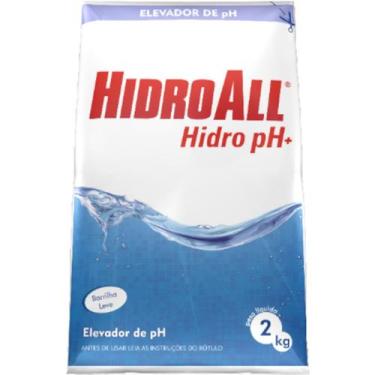 Imagem de Elevador De Ph Em Pó para Piscina Hidroall Hidro Ph+ Estável Com 2kg B