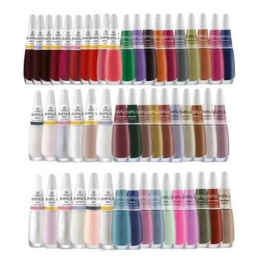 Imagem de Kit Esmaltes Impala E Risque Com 50 Cores  - risque e impala
