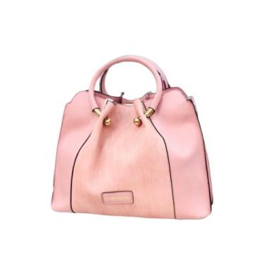 Imagem de Bolsa de mão em material sintético sintetico com alças transversais re