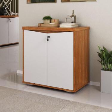 Imagem de Balcão 2 Portas Antuérpia Freijó Branco - CASA H