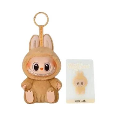 Imagem de Labubu pelúcia segunda geração bolha mart vinil boneca chaveiro na mod