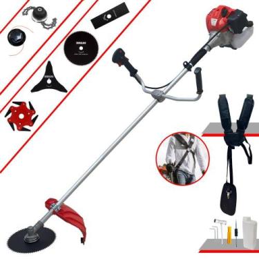 Imagem de Máquina de Cortar Grama À Gasolina Anmax CG430P TB 2T 43cc 2HP Roçadei