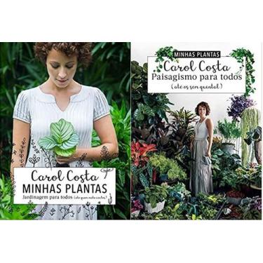 Imagem de Kit 2 livros carol costa minhas plantas paisagismo e jardinagem para t