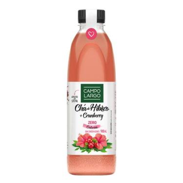 Imagem de Chá de Hibisco e Cranberry Campo Largo 900ml