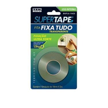 Imagem de Fita Fixa Tudo Acrílico 19mm x 2 Metros - Fixação Ultra Forte - Uso In