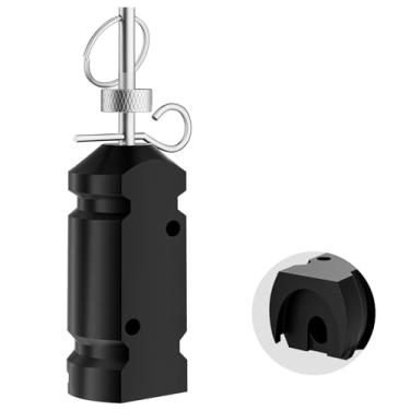 Imagem de TRSAIM Alarme De Viagem Perímetro, Acampamento Com Fio Calibre 12, Cofre Para Acampamento, Acessórios Sistema Segurança Alerta Precoce E Propriedade/Dissuasor Ursos (Preto)