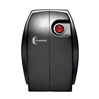 Imagem de Estabilizador Coletek ES-500VA, 115V, 4 Tomadas, Preto - ES-500VA-M
